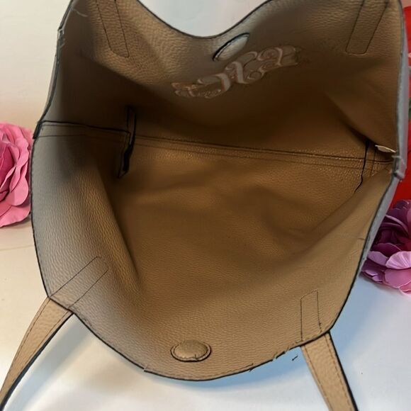 Are your initials LBH? Ultra Soft Faux leather monogrammed tote - cute! - Picture 4 of 6